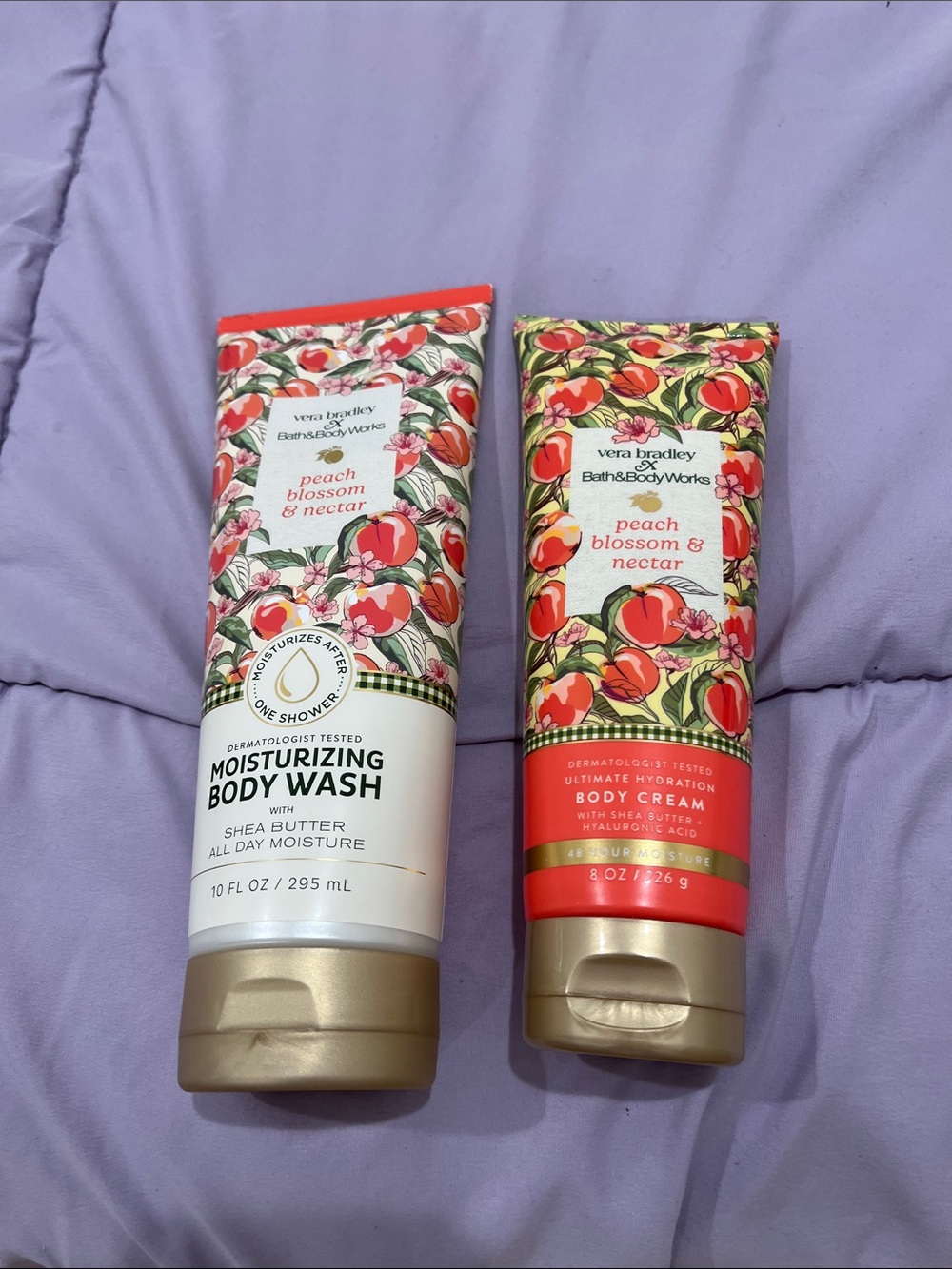 Vera Bradley Bath & Bodyworks Set